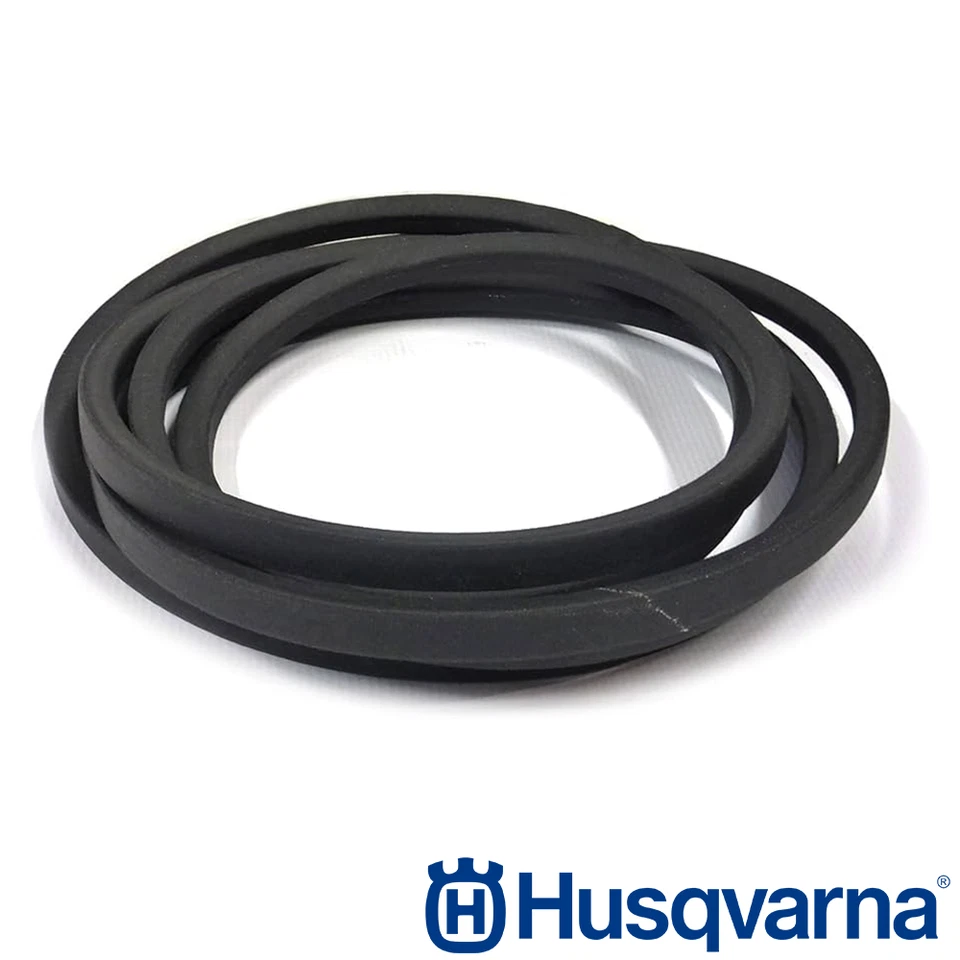 Genuine OEM Husqvarna 593773401 Deck Drive Belt for Select Riding Lawn Mowers - Image 1 of 1