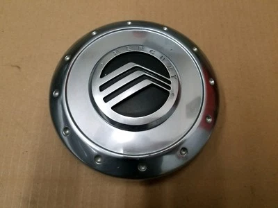 Cubierta de buje tapa central cromada Mercury OEM 2002-2005 Mountaineer 6,5" 1L24-1A096-DG Foto 1 de 3