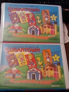 THE ADVENTURES OF MARKIE IN SUGARTOWN~SERIES ONE/SERIES TWO~RARE CASSETTE SERIES - Picture 1 of 7