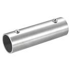 2-Way 100mm L 202 Stainless Steel Rail Pipe Fitting Brushed for 1" OD