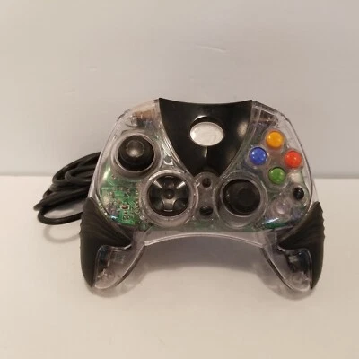 Original Xbox Controller Pelican 2045 Clear Afterglow Pro Controller  - Image 1 of 4