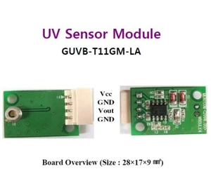 UVB Sensormodul Basis Testmodul UV Lampe Überwachung Leistungsmessung / 1er-Pack (5ea) - Bild 1 von 6
