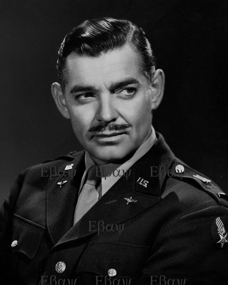 Clark Gable Actor 8X10 Photo Reprint - Image 1 of 1