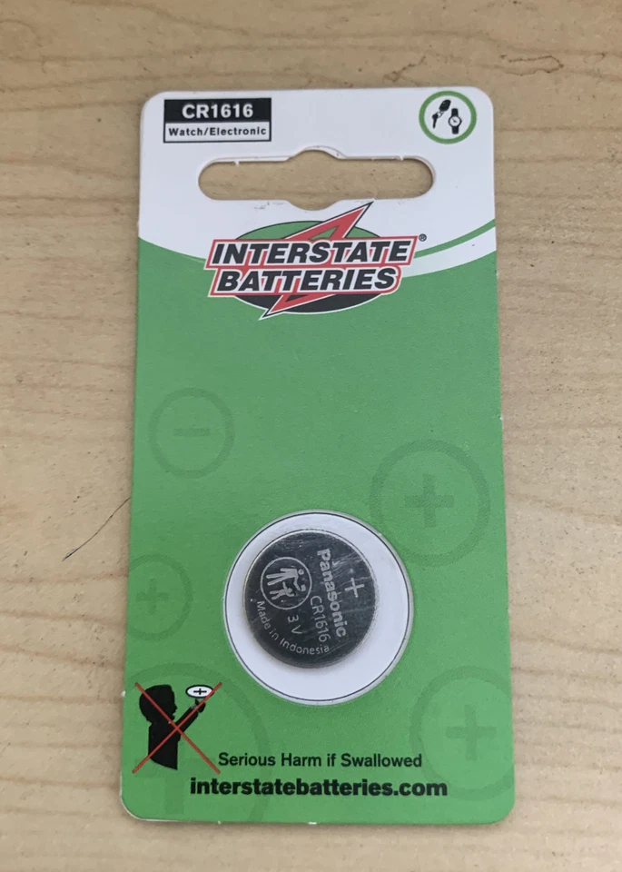 Interstate Batteries LITO140 Batterylithium Cr1616 - 3V - Image 1 of 1