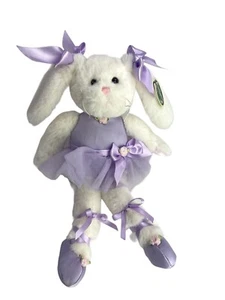 Bearington Twirlina Ballerina Plush Stuffed Animal Bunny 12" With Tags - Imagen 1 de 10
