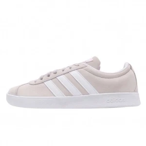 Nuevo Adidas WMNS VL Court 2.0 Tiza Perla Gamuza Cuero Skateboarding Reino Unido 4 - Imagen 1 de 9