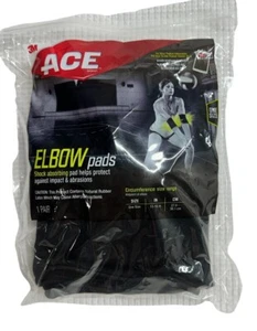 ACE 3M Elbow Pads 908002 One Size Volleyball sports Pad Black - Picture 1 of 4