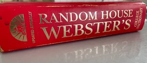 VINTAGE 1999 Random House College Dictionary, Indexed, Second Edition Hard Cover - Imagen 1 de 20
