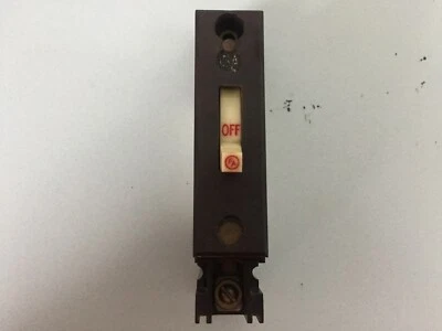 FRANK ADAMS DUBLBRAK 15 AMP 1 INTERRUPTOR DE POLO Foto 1 de 4