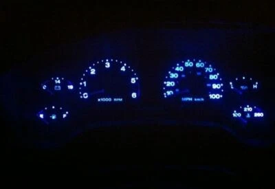 Kit de bombillas LED de racimo azul de alta calidad totalmente nuevo para Jeep Wrangler TJ 1997-2006 Foto 1 de 2