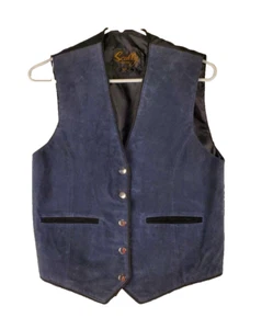 Scully Women's Medium Western Vest Snap Front / Pockets (S-2) - Picture 1 of 3