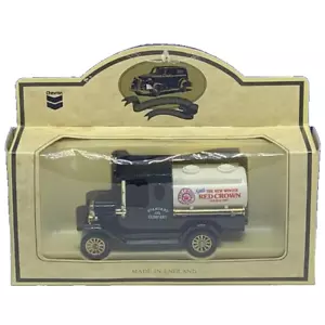 Lledo diecast car Ford Model T red crown gas oil advertising England chevron BM1 - Picture 1 of 5
