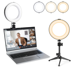 LED Selfie Ring Light with Tripod Stand &Phone Holder &Remote for Live Stream