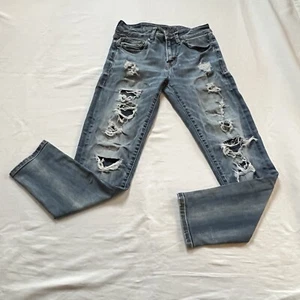 American Eagle Women’s Size 3 Next Level Flex Skinny Stretch Blue Jeans - Picture 1 of 15