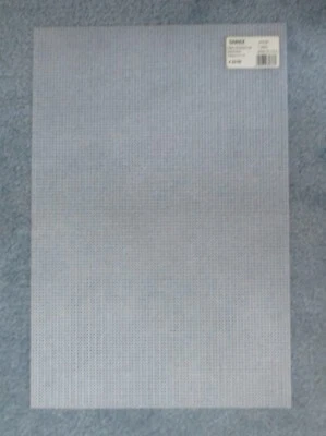 LOT of 5  DARICE SUPER SOFT   7 Mesh Clear PLASTIC CANVAS   12" x 18" - Image 1 of 2