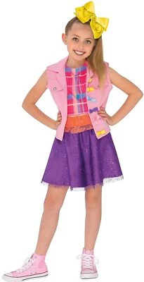 JoJo Siwa Video Conjunto Nickelodeon Bailarina Vestido Elegante Halloween Niño Disfraz Foto 1 de 2