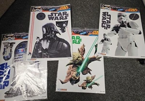 Set of 4 Star  Wars Fanwraps - Picture 1 of 6