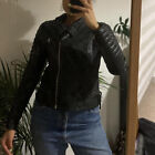 All Saints Steine Leather Biker Jacket AllSaints - Size UK 10 EU 38 US 6