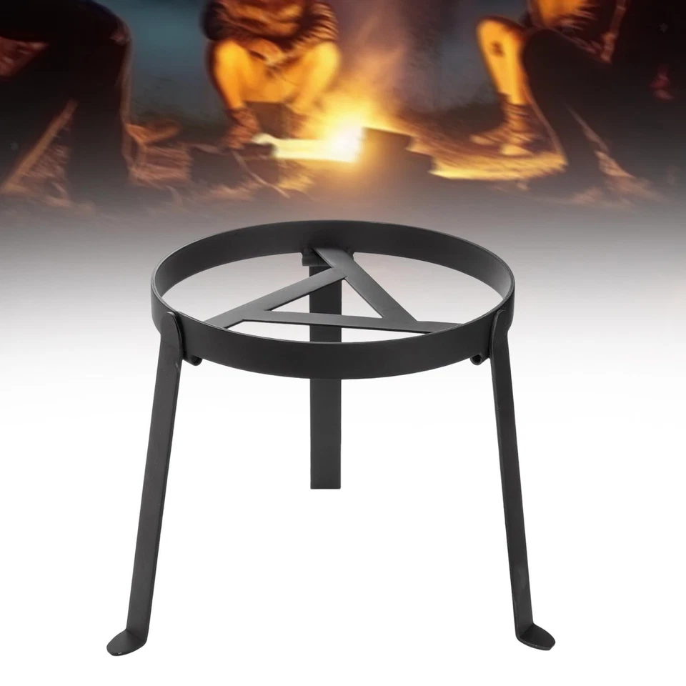 Folding Camping Tripod Open Fire Cooking Stand for Dutch Oven Birthday Party - Image 1 of 4