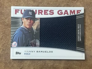 2010 Topps Baseball Futures Game Jumbo Jersey Relic /139 Manny Banuelos #FCR-MBA - Picture 1 of 3