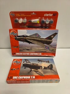 Airfix English Electric Lightning F2A 1/72 Starter Set NOS + Chipmunk T.10 NOS - Bild 1 von 7