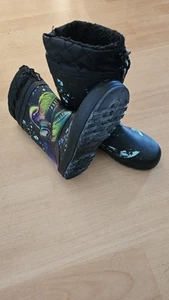 Gummistiefel gefüttert, Gr.37 Farbe Black Line Green Dino Saurier - Bild 1 von 2