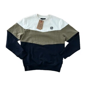 Sweatshirt INDICODE, Color Crema / Caqui / Negro, Talla M - Imagen 1 de 5