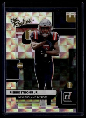 2022 Donruss #TR-39 Pierre Strong Jr. The Rookies - Image 1 of 2