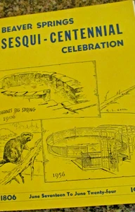 * Beaver Springs SESQUI - Centennial CELEBRATION Souvenir Book 1956 - Bild 1 von 3