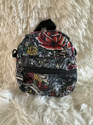 Mini mochila bandolera bolso cinturón estampado tatuaje Harley Davidson H3 Foto 1 de 4