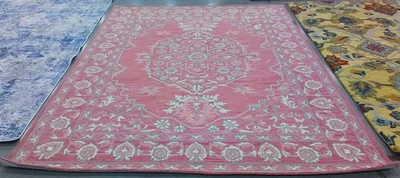 Tapete de manchas traseiras rosa/marfim 8'-0" x 10'-0", preço reduzido 1172790141 MLP504U-8 - Imagem 1 de 4
