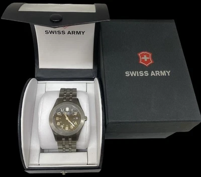 RELOJ VICTORINOX EJÉRCITO SUIZO ALIANZA HOMBRE TITANIO CRISTAL ZAFIRO (CMP117918) Foto 1 de 4