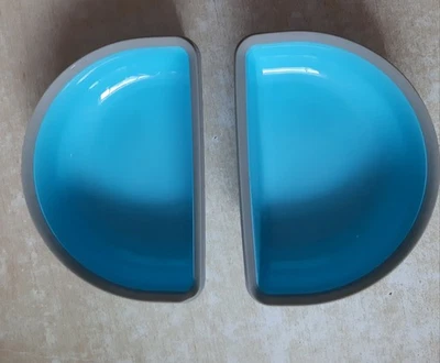 NEU! 2er-Set Halbschalen für den SureFeed Futterautomaten Blau - Bild 1 von 2