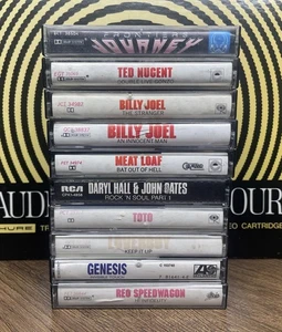 Classic Rock Cassette Lot Journey Billy Joel Genesis Ted Nugent REO Speedwagon - Picture 1 of 1