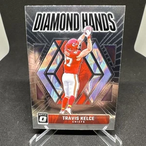 2024 Panini Donruss Optic Travis Kelce Diamond Hands #6 Kansas City Chiefs - Picture 1 of 2