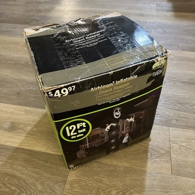 Airblown Inflatable Giant Short Circuit Reaper 12ft Tall Yard Gemmy - Image 1 of 4