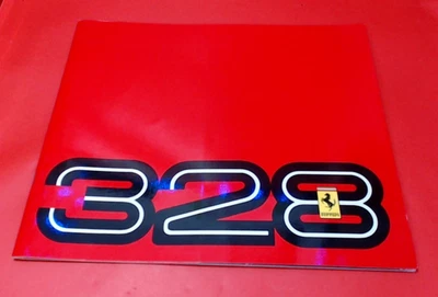 Folheto multilíngue Ferrari 328 GTB e 328 GTS 1985-1989 modelos - Imagem 1 de 4