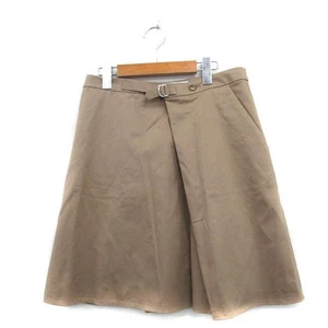 Lot lamb trapezoidal skirt mini cotton 34 beige KT28 Waist:about 70cm Used a09c9 - Picture 1 of 7