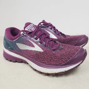 Brooks Ghost 10 (viola, rosa, verde acqua) sneakers atheric donna taglia 8m - Foto 1 di 7