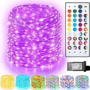 200 LED Christmas Fairy Lights Color Changing, 66 FT 35 Colors Halloween String  - Picture 1 of 12