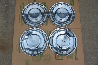 1960 CHEVY IMPALA BEL AIR BISCAYNE 14" HUBCAPS SET OF 4 - Image 1 of 4