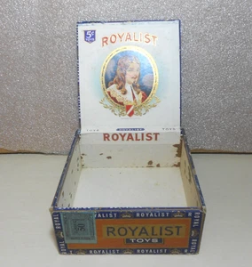 Vintage Royalist Toys Zigarrenkiste 2 - Bild 1 von 12