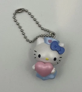 Sanrio Hello Kitty Engel Krankenschwester Herz Mini Figur Schlüsselanhänger Reißverschluss Ziehen - Bild 1 von 3