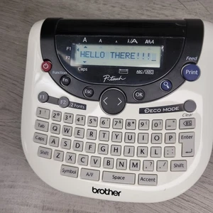 Brother P-Touch Modell PT-1290 elektronisches Heim & Büro Etikettiergerät FUNKTIONIERT  - Bild 1 von 4