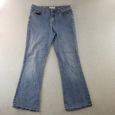 Calça jeans feminina LA Blues tamanho 9 vintage lavagem média 99% algodão Normcore boa qualidade fofa - Imagem 1 de 4