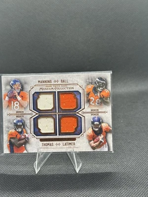2014 Museum Collection /50 Peyton Manning Montee Ball Demaryius Thomas Rookie RC - Image 1 of 2