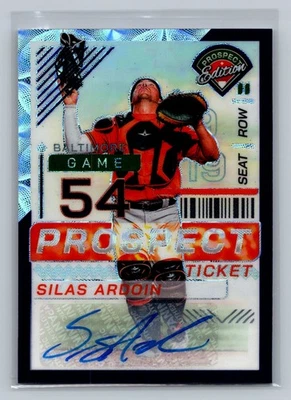 2024 Prospect Edition Silas Ardoin Purple Scope Signatures Holo #/49 Auto #31 - Image 1 of 2