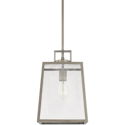 Capital Lighting Fixtures 325511AN CAJA ABIERTA Kenner Colgante Níquel Antiguo Foto 1 de 2