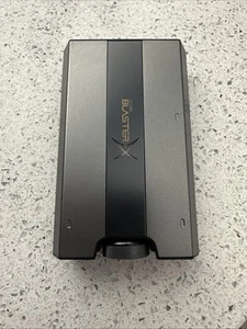 Creative Sound BlasterX G6 7.1-CHANNEL HD Gaming DAC for Playfor PS4/5 pc Xbox - Picture 1 of 5