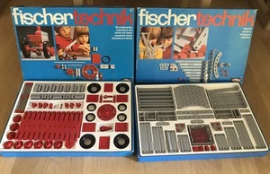 Juego estándar FischerTechnik vintage 1970 100 Alemania EN CAJA con folleto - Imagen 1 de 10